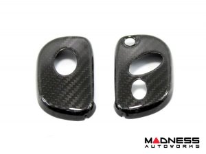 Maserati Granturismo Key Fob Cover - Carbon Fiber (2005 - 2017) - Blue Candy Maserati Granturismo Key Fob Cover - Carbon Fiber (2005 - 2017) - Blue Candy